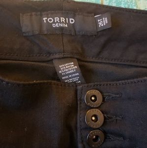 Torrid Black Jeggings size 26T